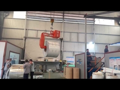 Lebar A1060 0.2mm-1mm Ketebalan Prepainted Aluminium Coil Aluminium Roofing Sheet