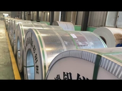 H14/H16/H18 Aluminium Coils Rebound Mill Finish Dicat dengan HDP Polyester Lebar 30-2000mm