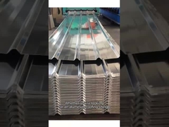 Lembar atap aluminium bergelombang premium yang disesuaikan